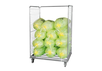 עגלת כלוב 2 דפנות